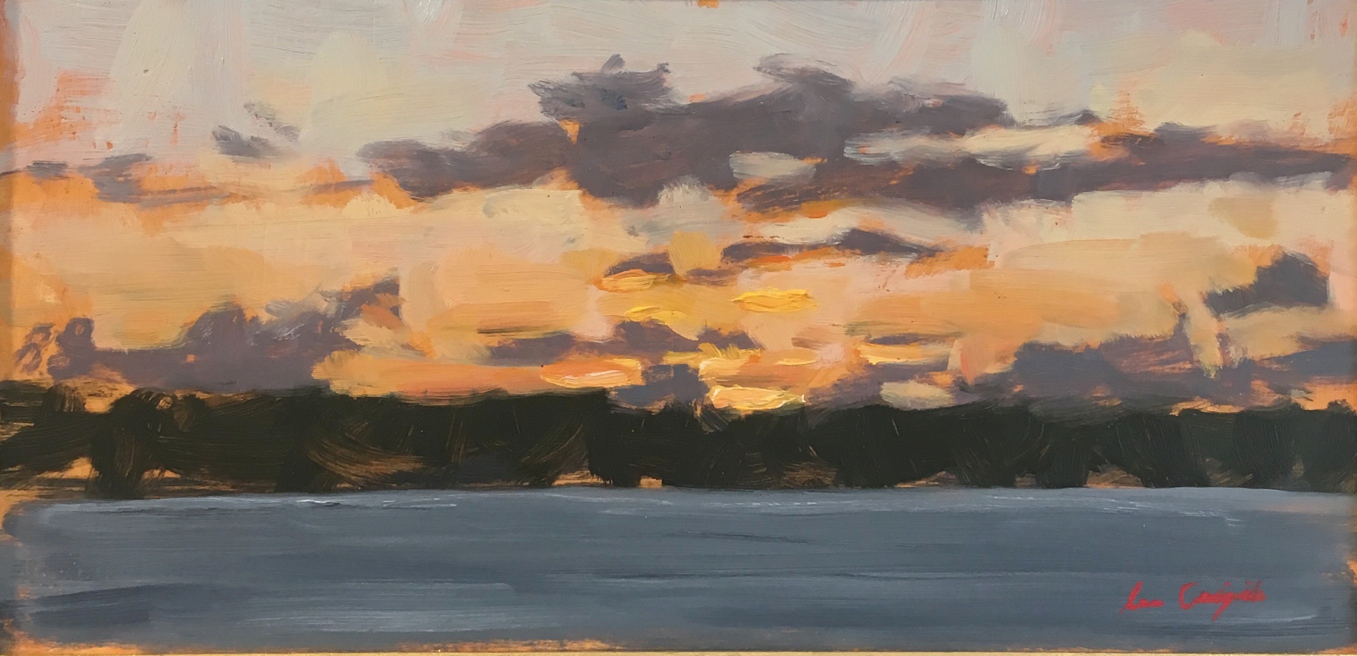 'West Coast Sunset II' by artist Lee Craigmile
